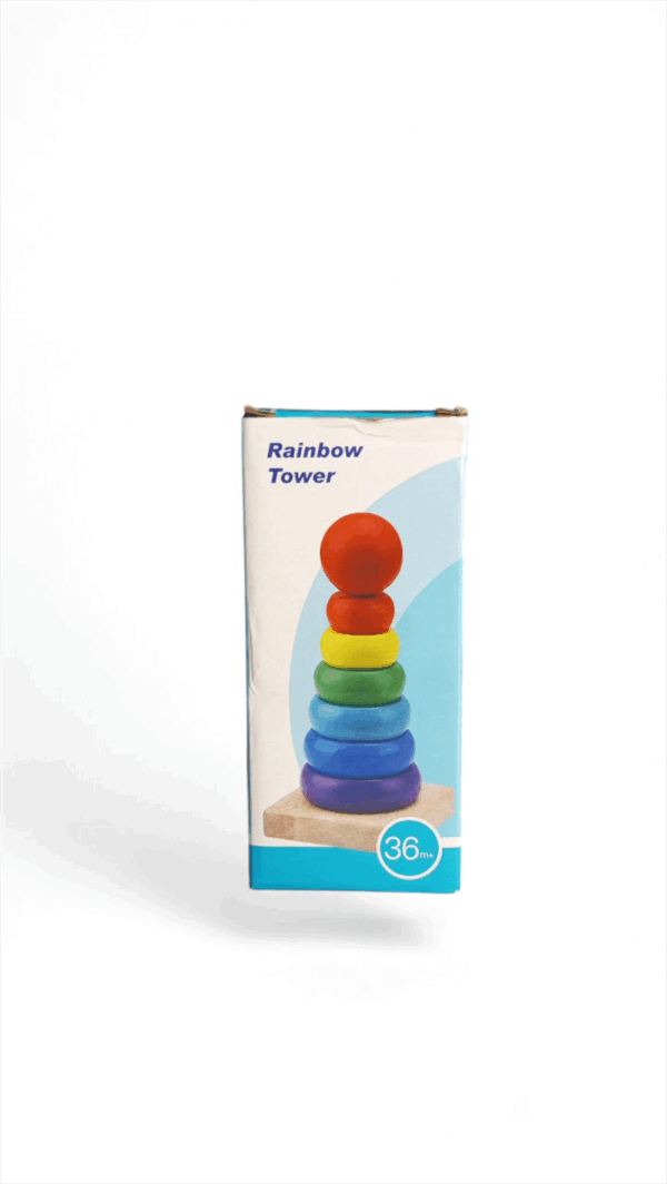 Mini Torre Arcoíris De 7 Ruedas.🌈 - Imagen 2