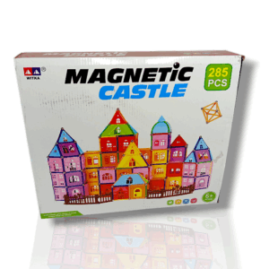 Castillo Magnético 2 En 1- 285 PCS🏰