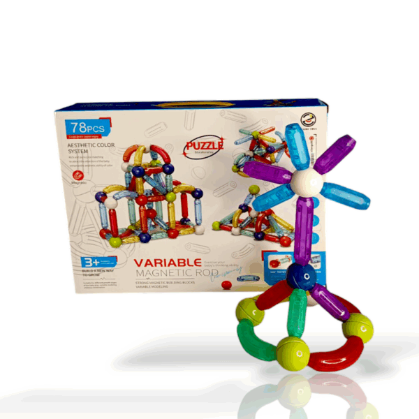 Figuras Magnéticas Traslúcidos✨ 78 PCS