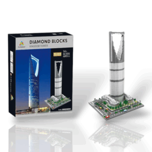 BLOQUES ARMABLES DE TORRE KINGDOM RIYADH DE 4692 PCS🧩