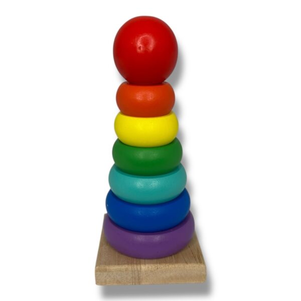 Mini Torre Arcoíris De 7 Ruedas.🌈 - Imagen 6